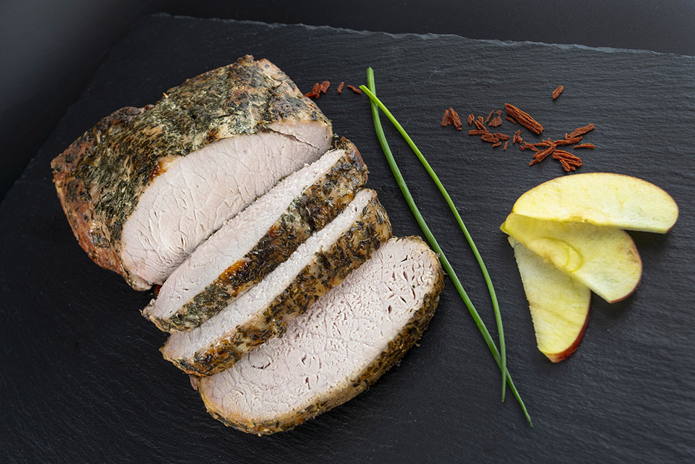 Karreebraten ohne Schwarte